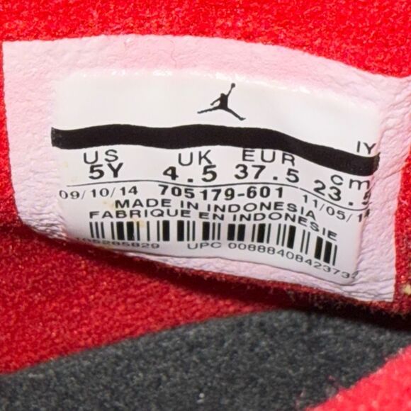 2014 Youth Air Jordan 10 Retro BG ‘Bulls Over Broadway’ (GS) 705179-601 Size 5 - Picture 9 of 11